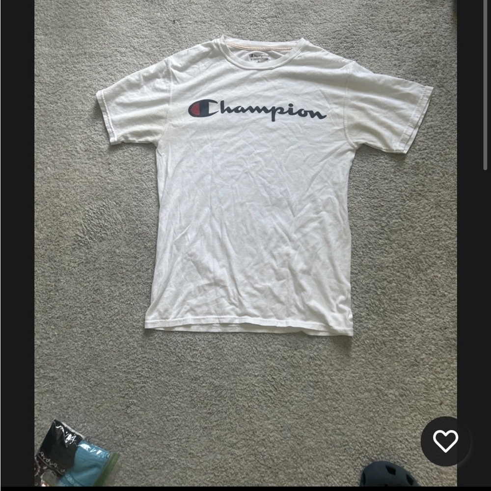 Champion Vapor Cotton White Tee